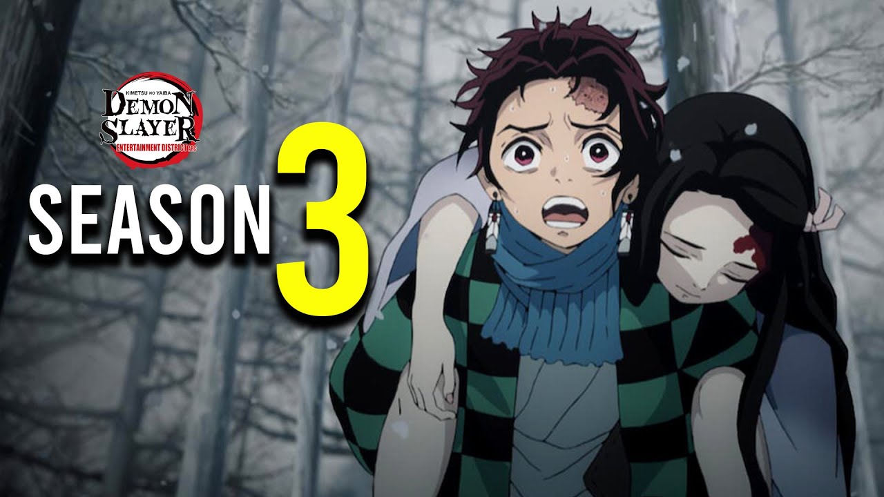 Demon Slayer Season 3 Release Schedule: Demon Slayer season 3