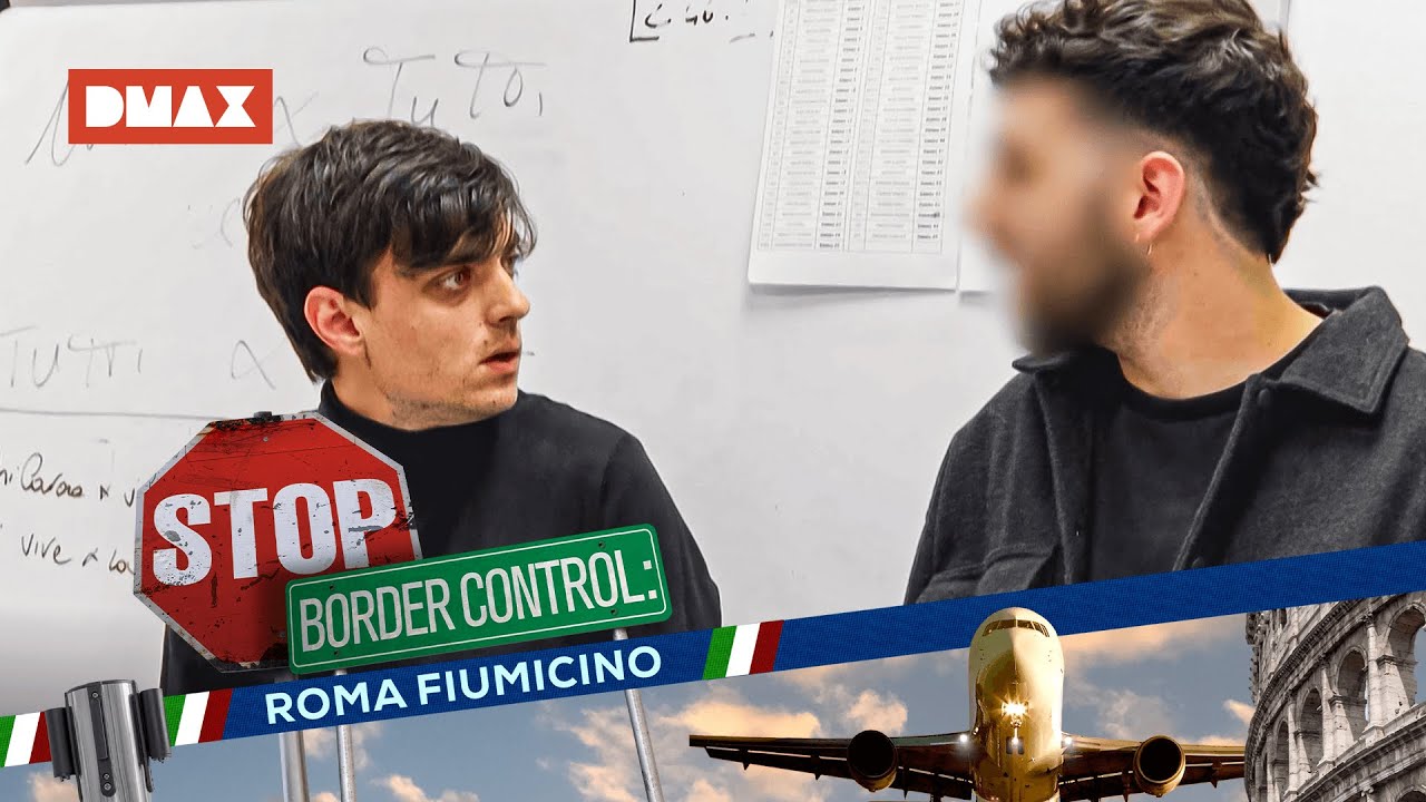 Due amanti della techno portano vari "souvenir" da Bogotà 💊 | Border Control Roma Fiumicino