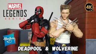 Marvel Legends Deadpool y Wolverine - El Vistazo en 4K #marvellegends #deadpool #wolverine