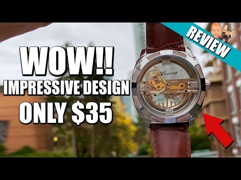 INSANE & AUTOMATIC - Forsining $35 See-Through Watch Review