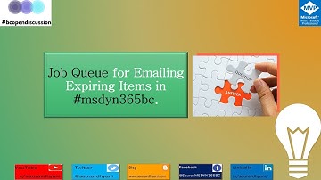 Automating Your Item Expiration Reports in #msdyn365bc ?