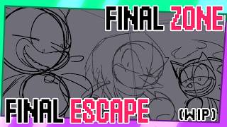 FINAL ZONE/FINAL ESCAPE WITH LYRICS [REMAKE : WIP] | SONIC.EXE WITH LYRICS