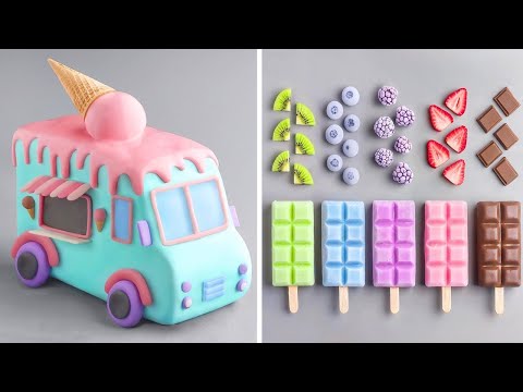 quick-and-easy-chocolate-cake-decorating-tutorials-|-so-yummy-cake-recipes-|-yummy-cookies