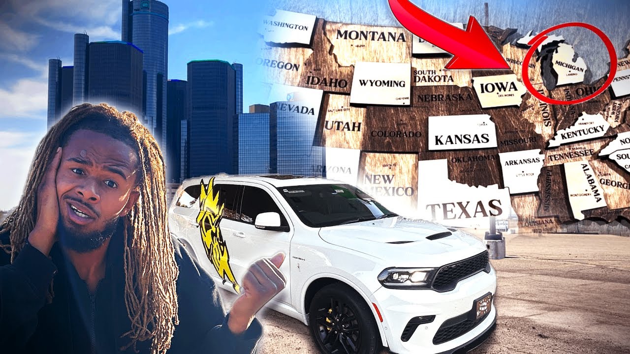I DROVE MY DURANGO RT TO DETROIT MICHIGAN...