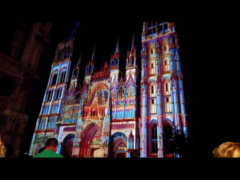 Cathédrale de Rouen illuminée 2022 !