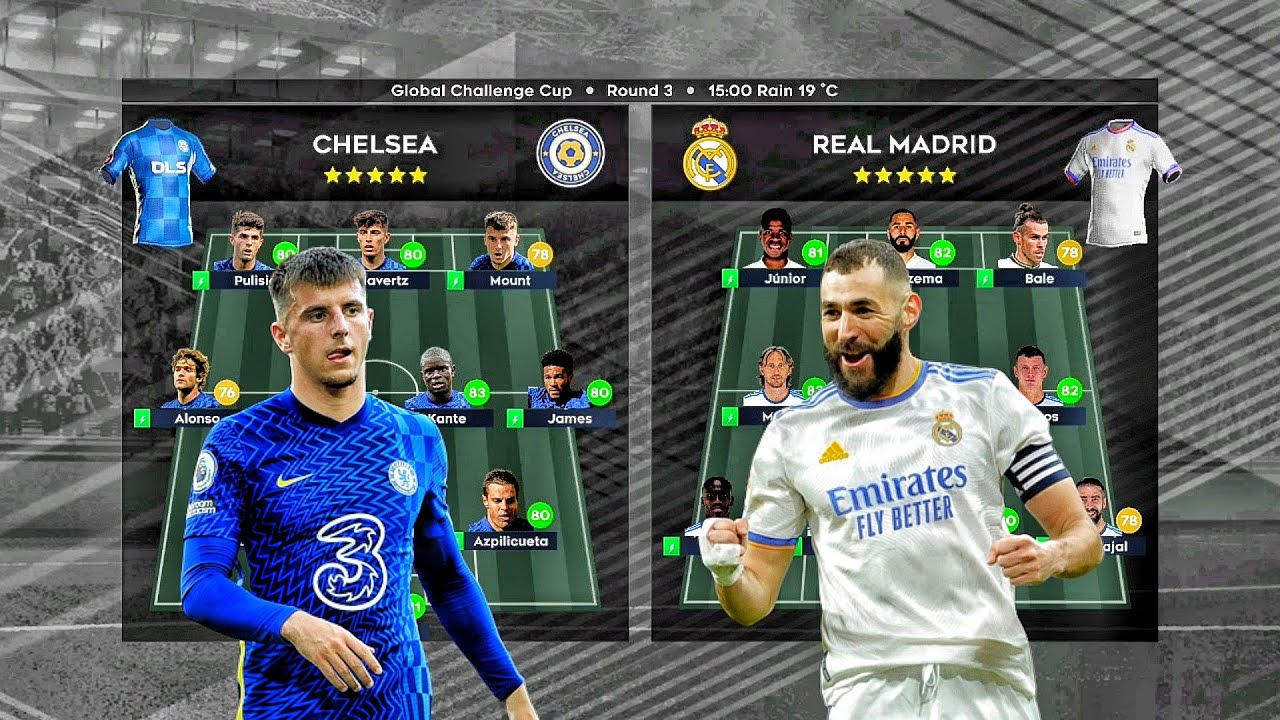 DLS22 Chelsea Vs Real Madrid Dream League Soccer 2022.