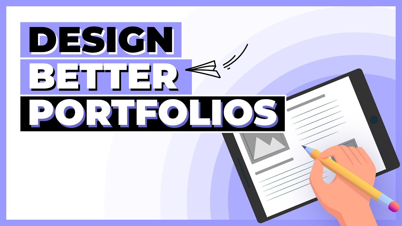 How to Design better portfolios - YouTube