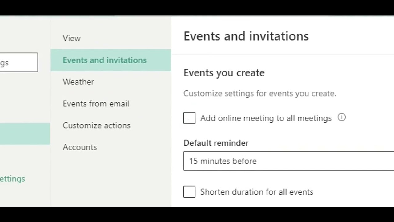 Turn Off Teams Link In Calendar In Outlook YouTube