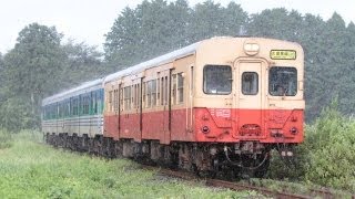 久留里線 キハ30+38+38 平山～久留里通過 2012.9.17