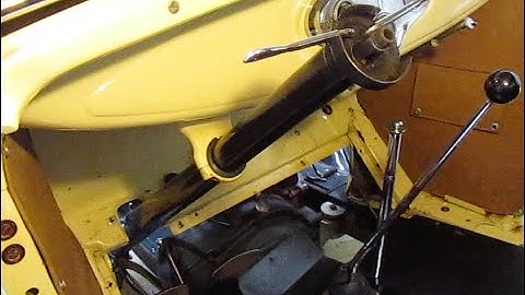 Ford Model A - Remove Steering Box and Column