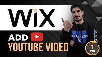 How To Add Youtube Video To Wix Website 2025 | Wix Embed Youtube Video | Put Youtube Video On Wix