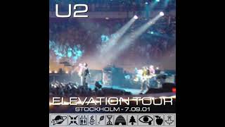 U2 Elevation Tour: 2001-07-09 - Stockholm, Sweden   Globen