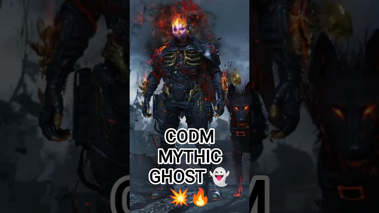 CODM MYTHIC GHOST 👻💥🔥#codm #callofduty #trending #codm #gaming #youtubeshorts #ytshorts #youtube