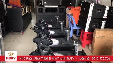 Loa Array 40 Neo Cao cấp Giá rẻ MỚI 2020 | Bass 40 Neo + Treble neo 850