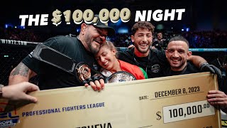 THE $100,000 NIGHT | your #NEW PFL Europe Flyweight Champion