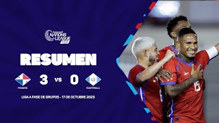 Resumen | Panamá vs Guatemala | 2023\/24 Concacaf Nations League