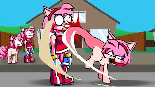 Block Head but... Amy is everywhere | FNF Amy vs Pinkie Pie