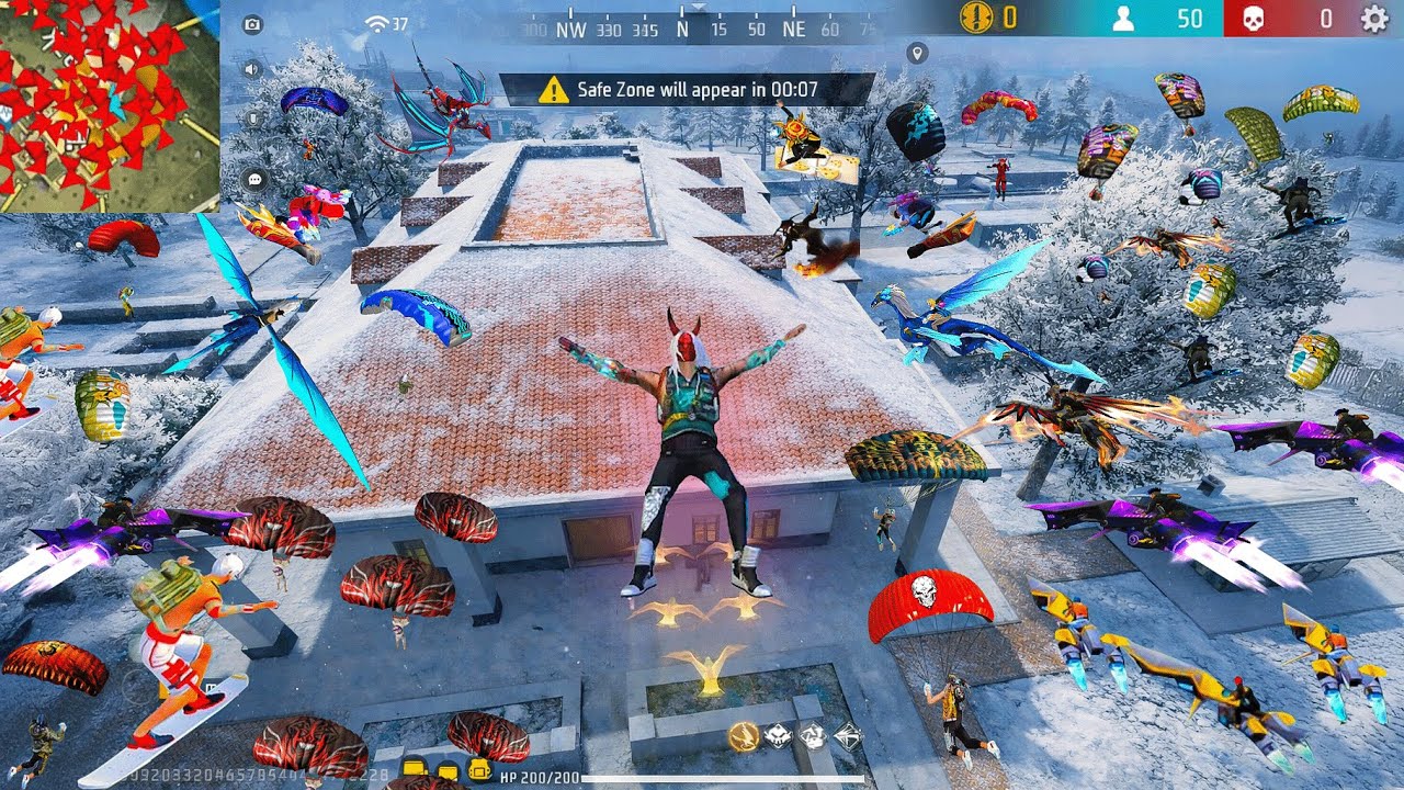 PARAFEL+MP40 60Kills 💪 90%Headshot Rate ⚡| Solo Vs Squad Full Gameplay | FREE FIRE