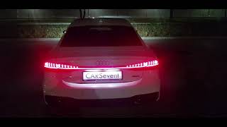 Audi A7 C8 light show