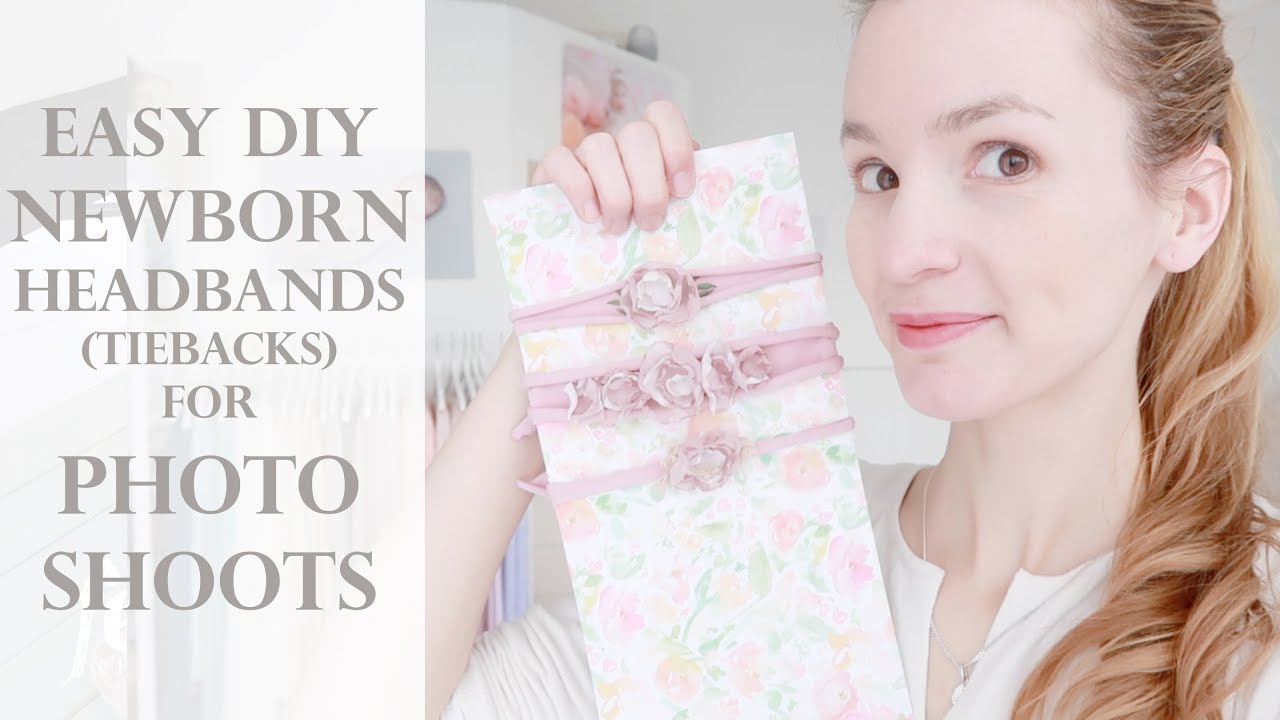 diy newborn headband