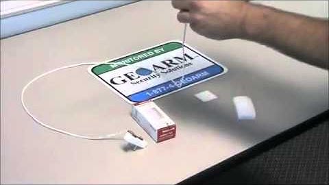 How to Install the 5821 Flood & Temp  Sensor