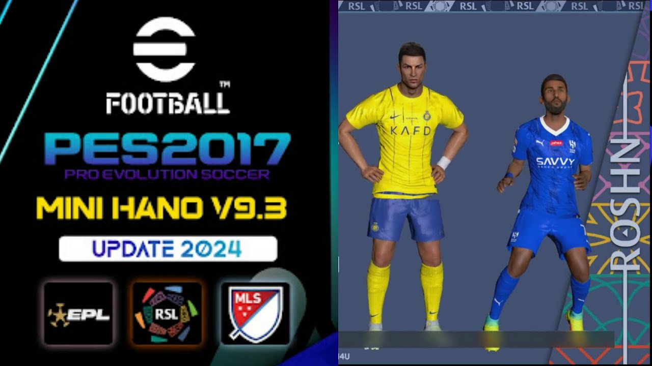 RealisticPES #BringPESBack 🇷🇺 on X: PES 2017 HANO MINI PATCH 2023 V4  REVIEW - SEASON 2023/2024 👉🏻  👉🏻   👉🏻  English, Italian,  French, Spanish Portuguese and other subtitles