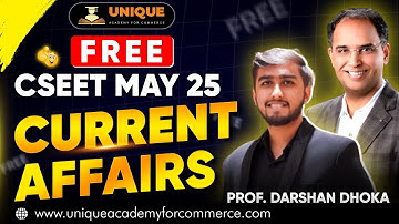 FREE CSEET MAY 25 | CURRENT AFFAIRS | L 5 | CHP 2 - FINANCIAL AFFAIRS PROF. DARSHAN DHOKA