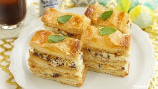 バター いらずで濃厚に！ レーズン サンド ミルフィーユ の作り方