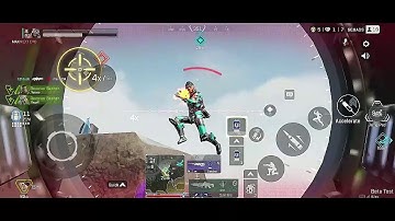 insane mid air snipe with sentinel 🔥🔥🔥 apex legends mobile close beta.