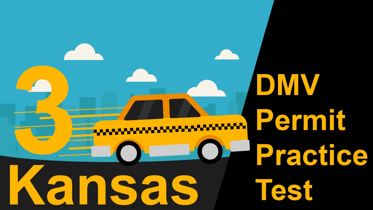 Kansas DMV Permit Practice Test 3 2018 YouTube