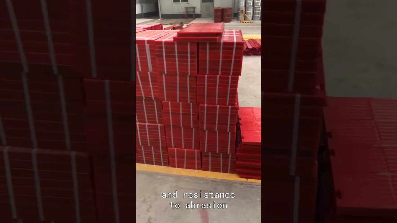 Mining vibrating screen  polyurethane mesh screen panel