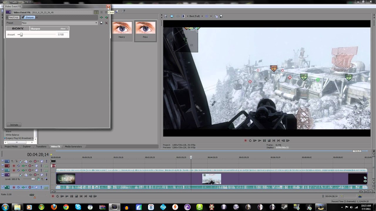The Best 720p Sony Vegas Pro 10 Render Settings for YouTube Tutorial by