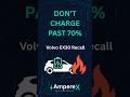Volvo EX30 Owners Got A Battery Warning ⚡ #shorts