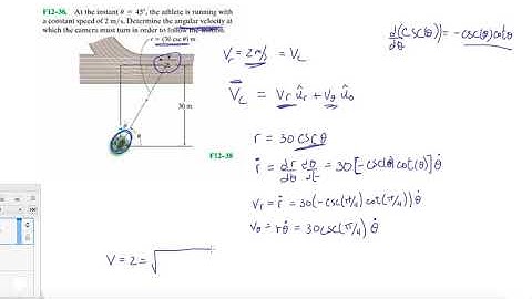 Problem F12-38 Dynamics Hibbeler 13th (Chapter 12)