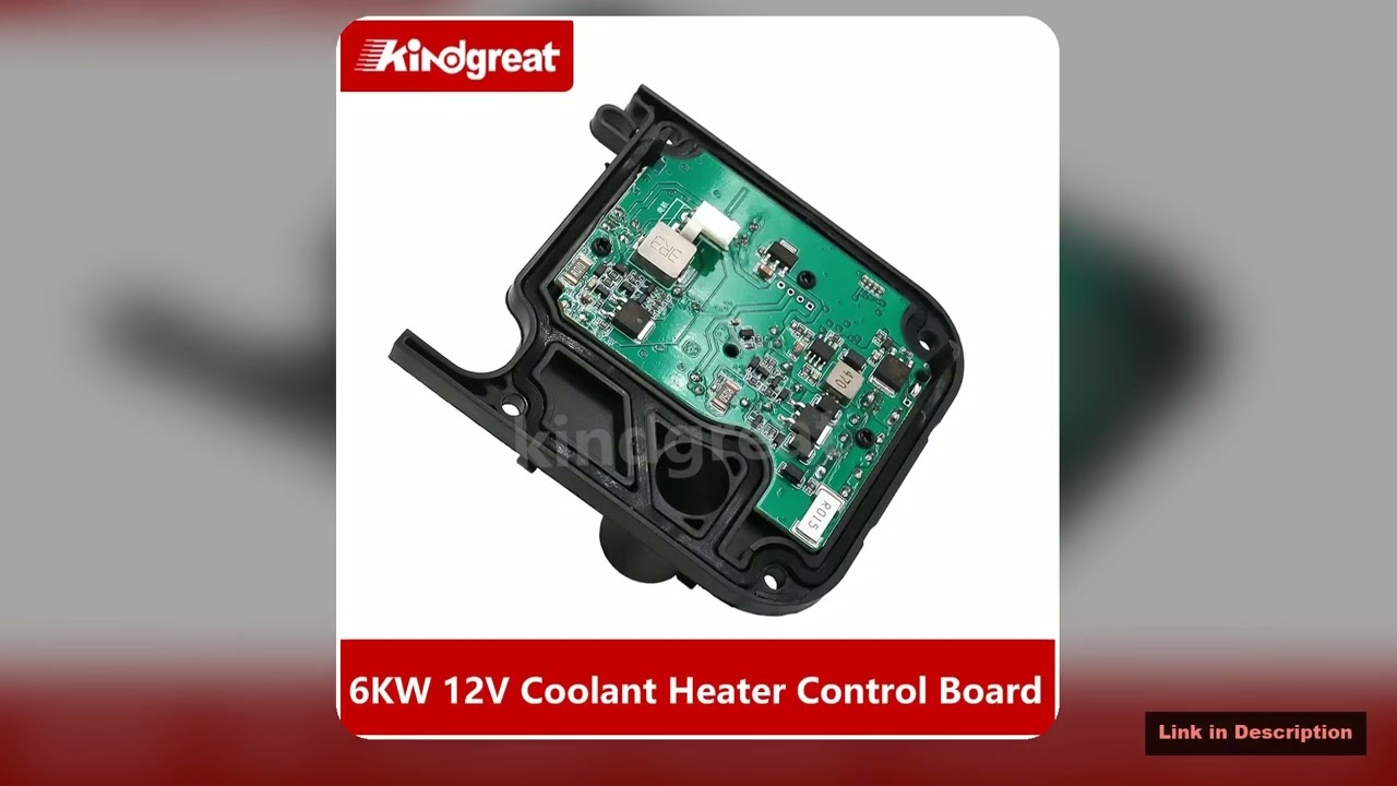 6KW 12V Diesel Coolant Parking Heater Control Board RV Car Boat Caravan Motorhome Water Heater