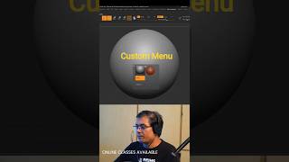 Custom Menu ZBrush Tips #reinsacademy #vishalrein #zbrush