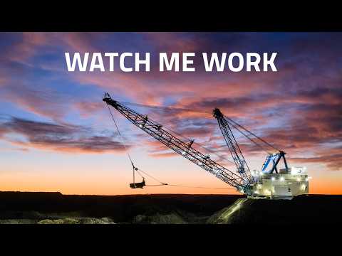 A Swimming Pool W/ Every Scoop—draglines At Work!!