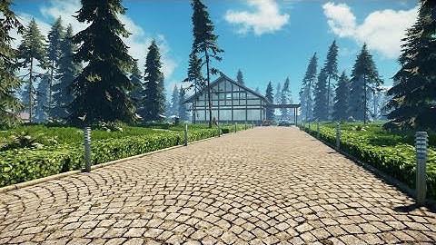 Mountain Cottage on Cryengine 5.3.Коттедж в горах в Cryengine 5.3.