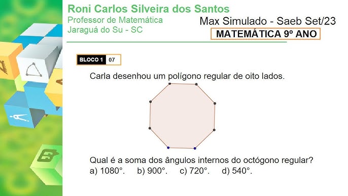 Matemática – Estudando com a Professora Carla