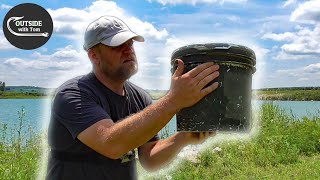 Carp Fishing with the Magic Bucket! (Will it work?)