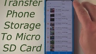 Transfer Phone Storage To Micro SD Card