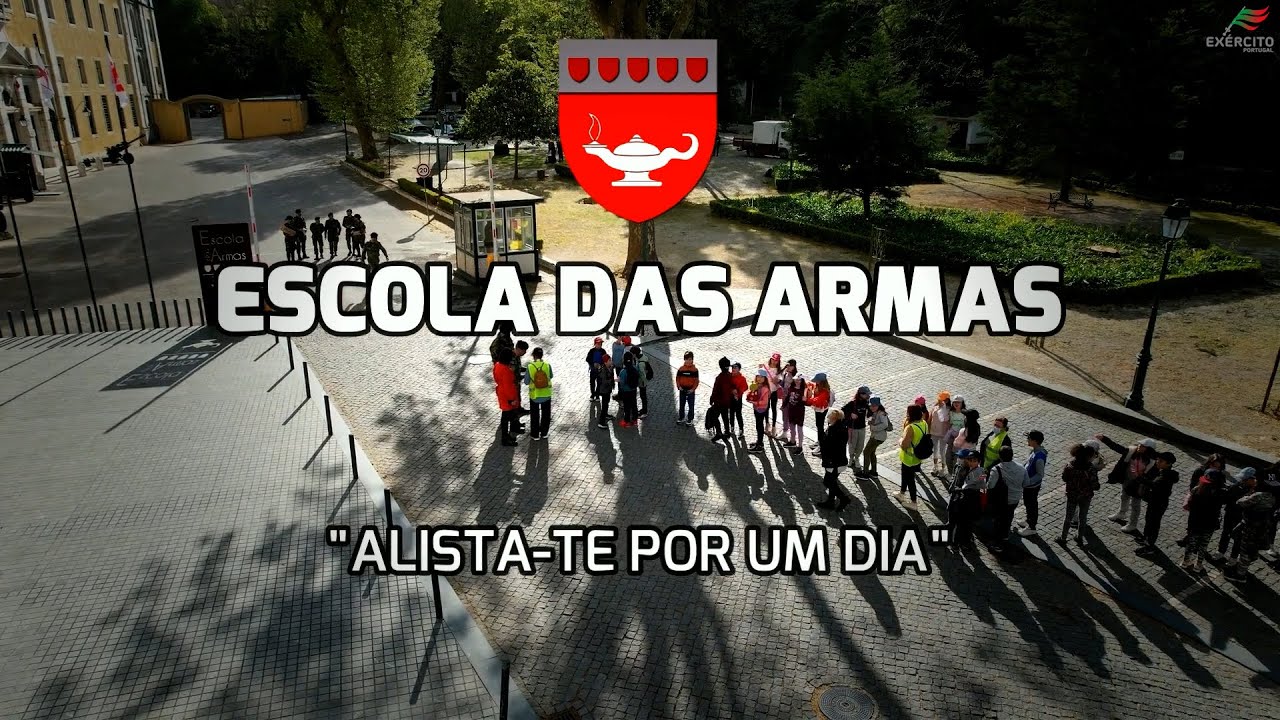 "Alista-te por um dia na Escola das Armas"