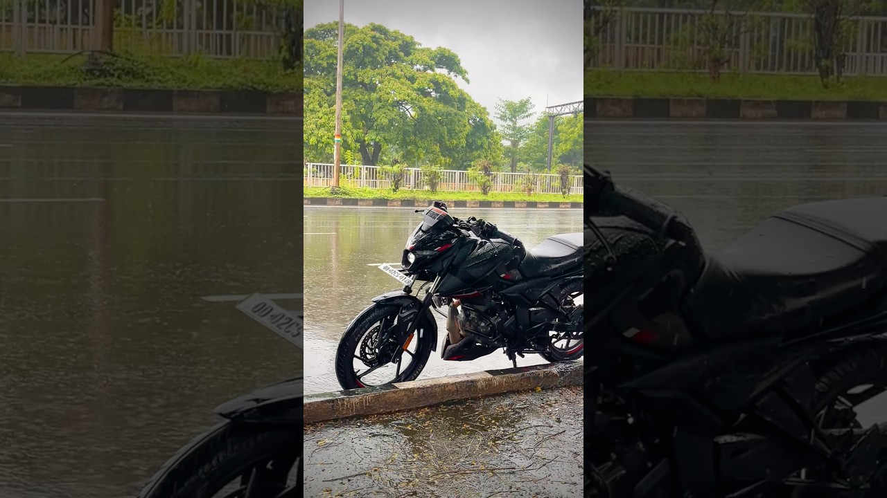 Pulsar N’series Rain mode 🌧️ 