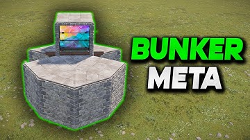 BEST BUNKER META in 2023 | Rust Building Tutorial