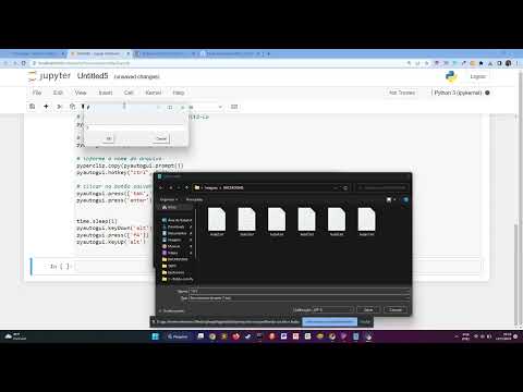 Automação (interativa) com Python - Bot para criar arquivo no Bloco de Notas do Windows