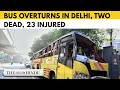 Two dead, 23 injured in Karol Bagh bus accident