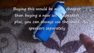 Hooking up your ipad to your legacy multimedia speakers