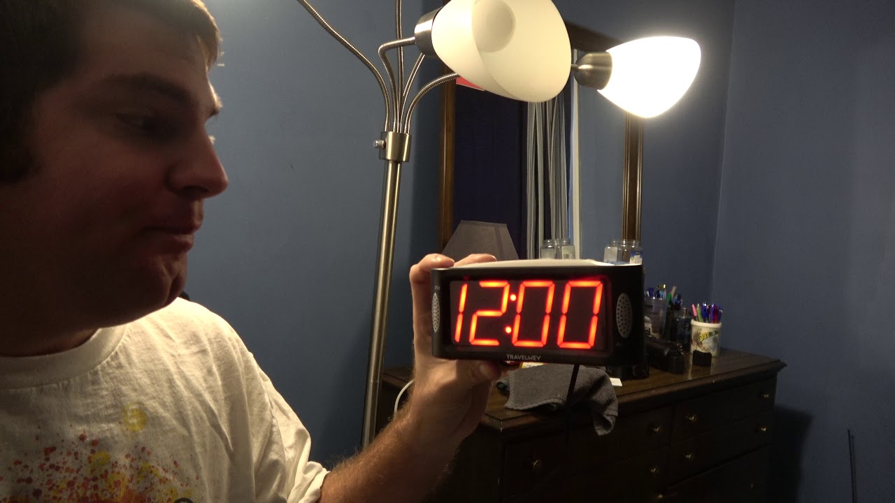 Travelwey LED alarm clock unboxing YouTube