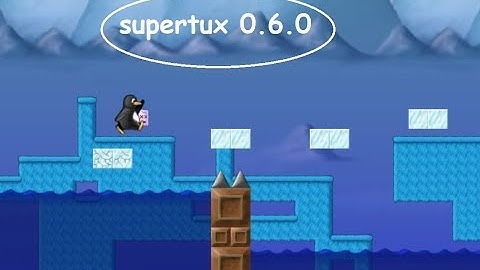 supertux 0.6.0 Olivers NEW W3 ●●●  "my myself and cube"   (3)