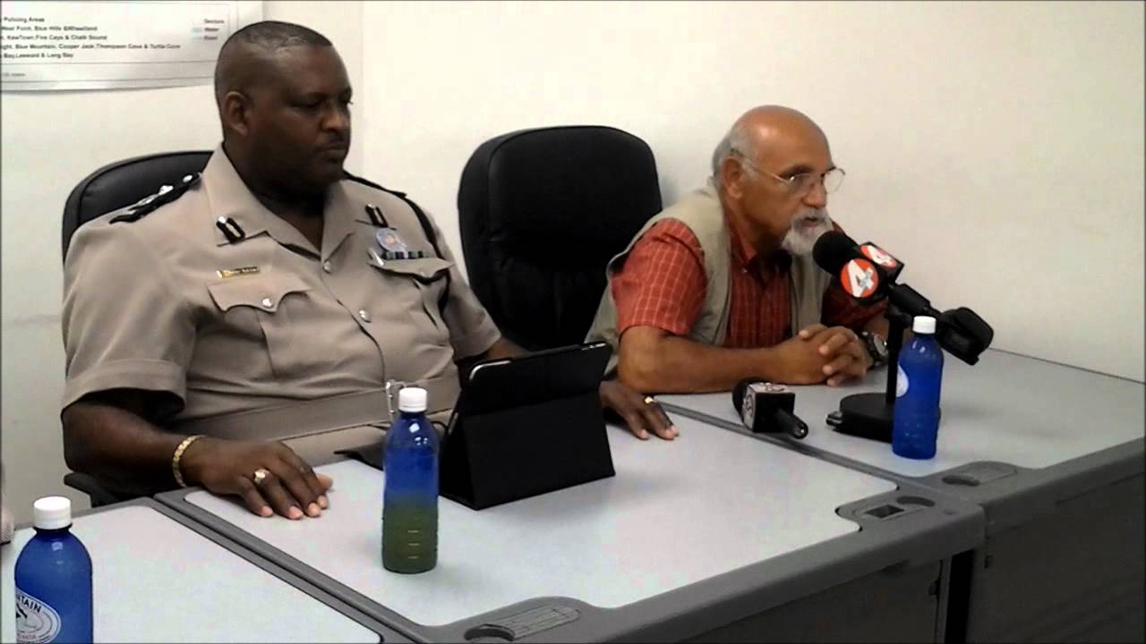 Royal Turks and Caicos Islands Police Press Conference 09-08-12